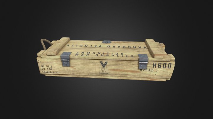 Triple A Crate - Hilton 3D Model