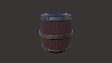 Barrel Upload 3D Model