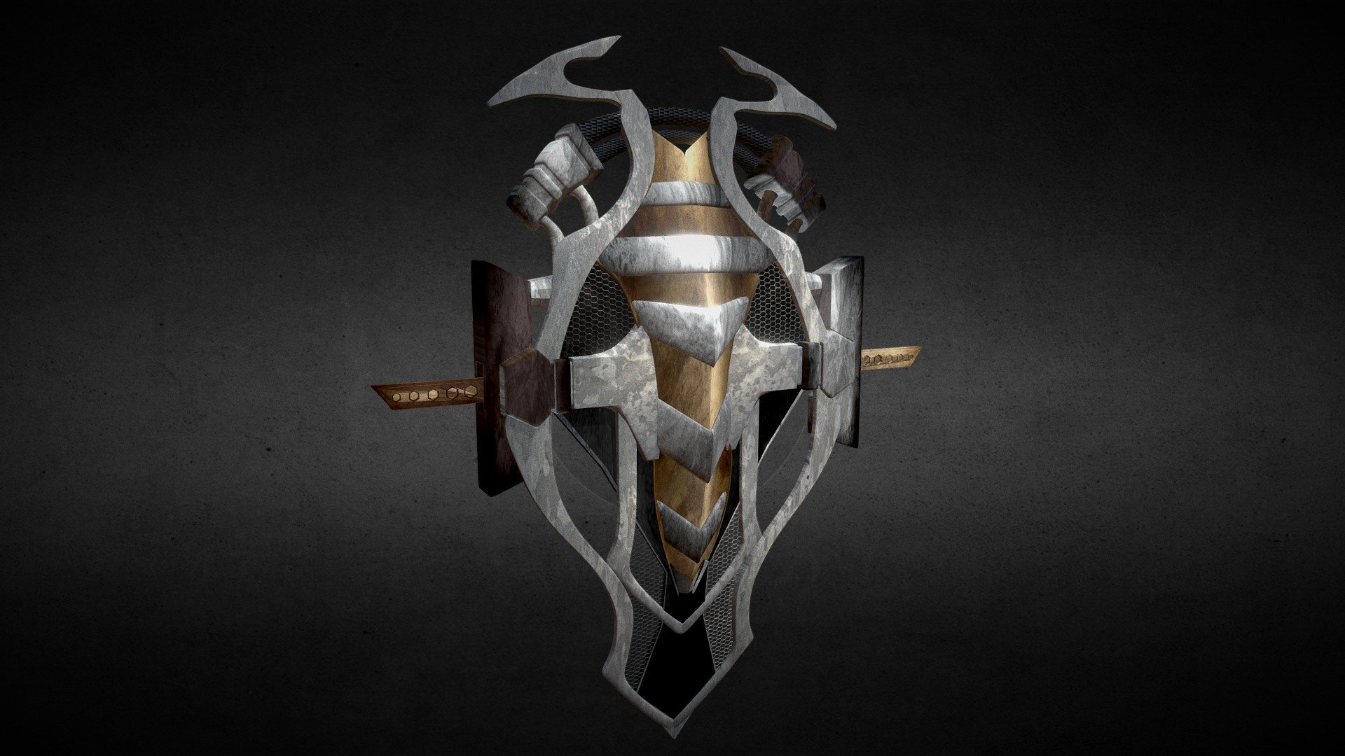 Mantis Shield - 3D model by manub [cae0142] - Sketchfab