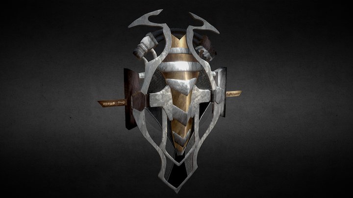 Mantis Shield 3D Model