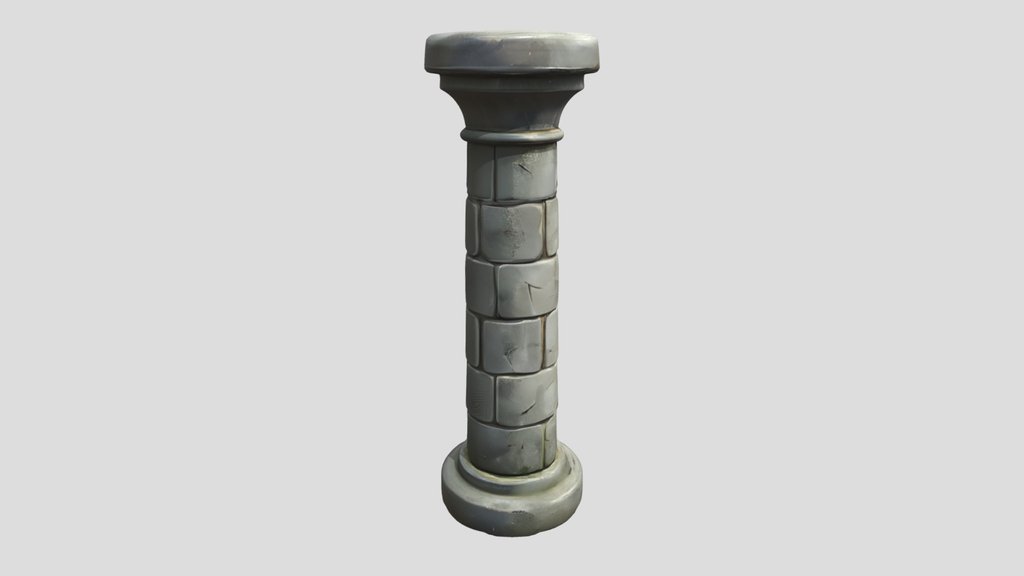A stone column