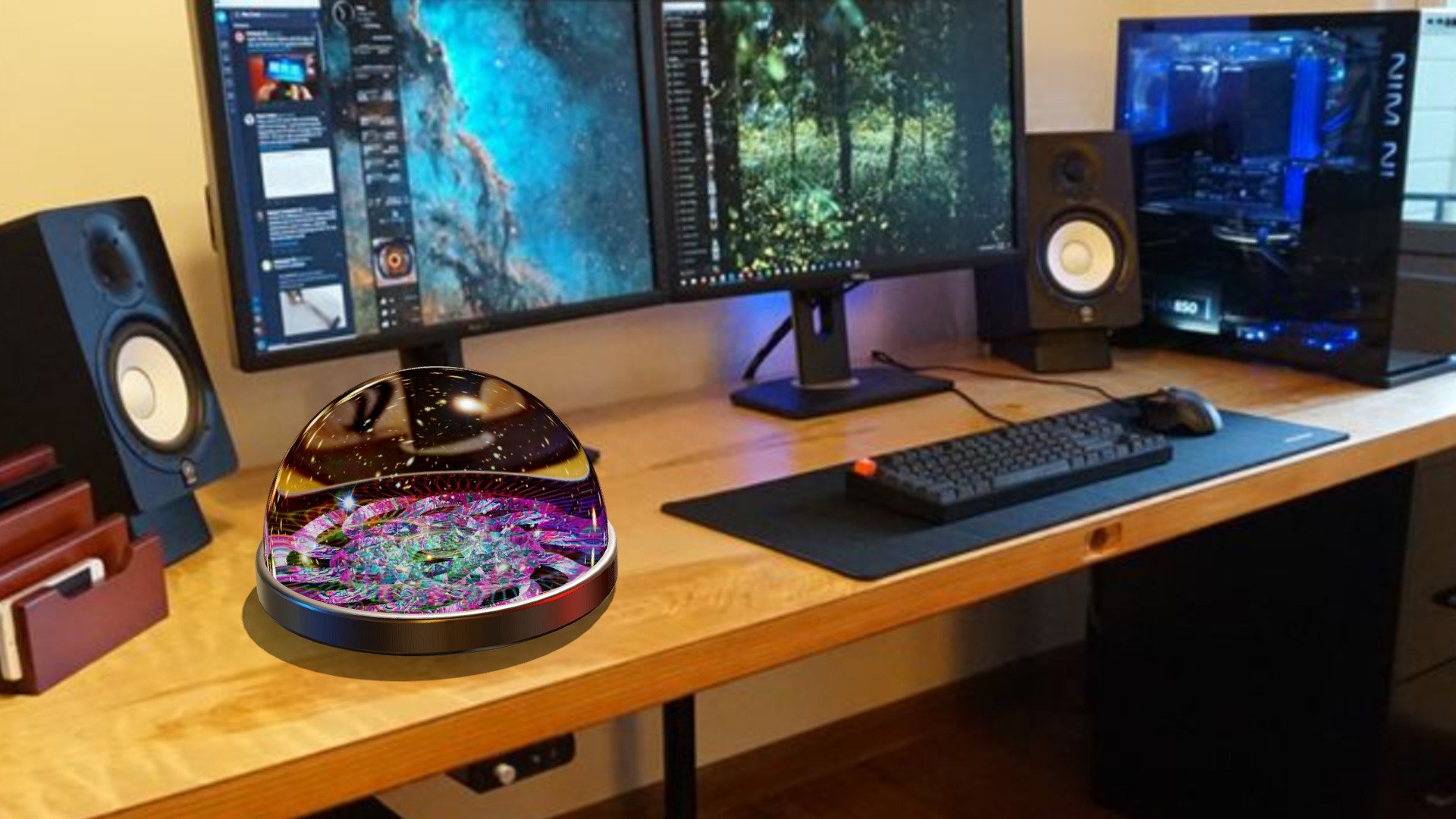 Cyberdelic Snowglobe