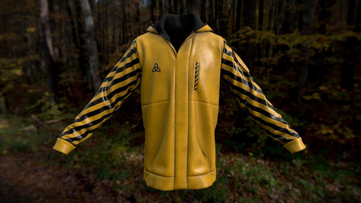 Yellow Jacket (Jonas - Dark) 3D Model