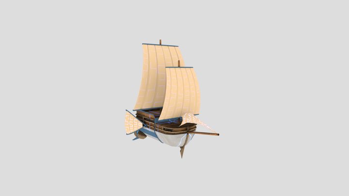 Rebel Capital Space Ship 3D Model