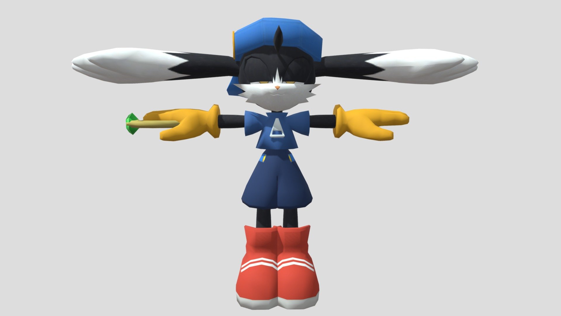 Klonoa the Cat & Rabbit - Download Free 3D model by Jakermates ...