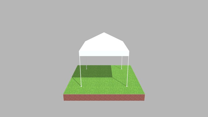 Pyramid Tent 3D Model