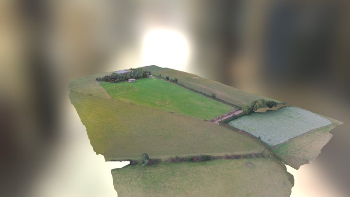 Sharpham Natural Burial Ground 3D Model