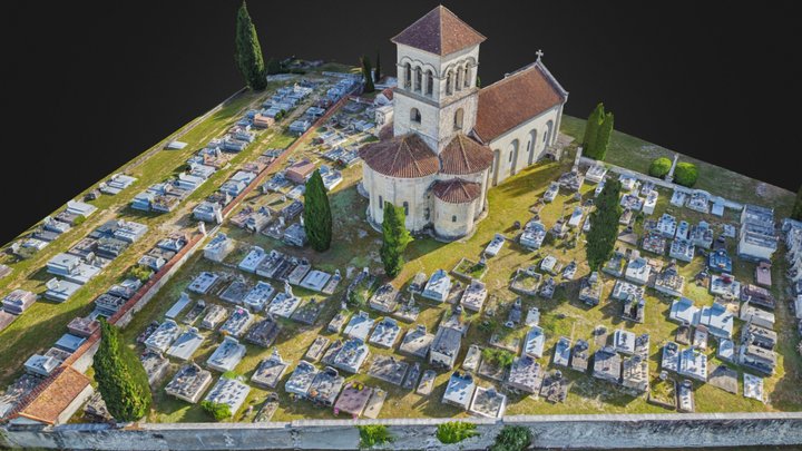 Eglise Sainte-Madeleine – Modelo 3D gratuito STL