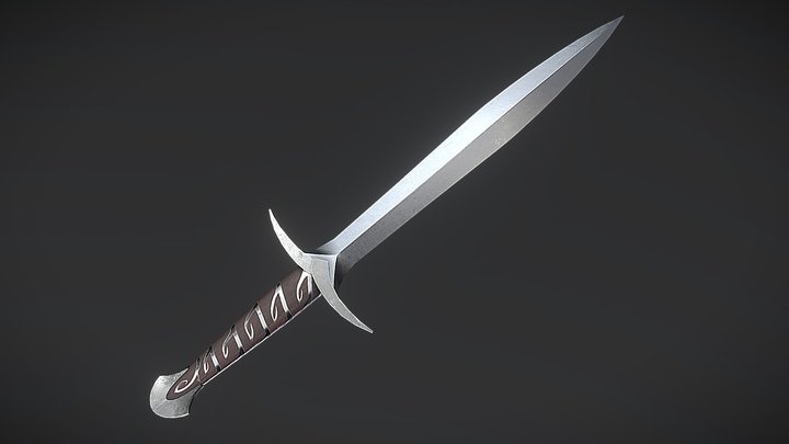Sting Sword - The Hobbit 3D Model