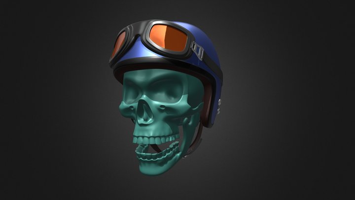 Skull rider 3D Model