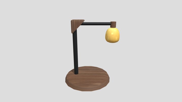 EXTRA CREDIT LAMP Park1388 3D Model