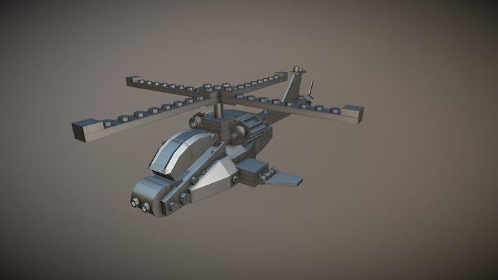 LEGO CREATOR 3in1: Helicopter 3D Model