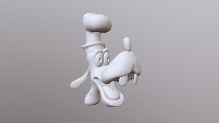 004 Goofy 3D Model