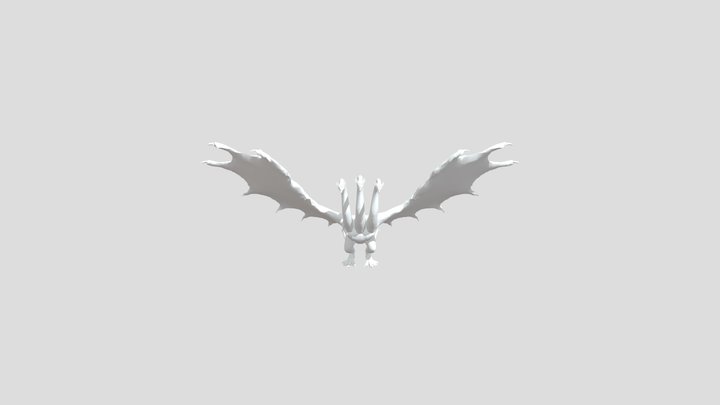 King Ghidorah 3D Model