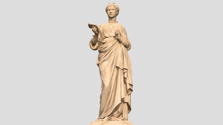 Palais Garnier - Le Chant 3D Model
