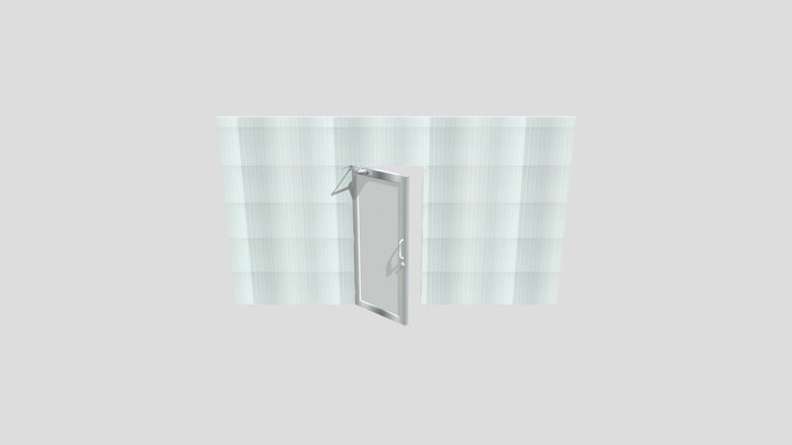 3D SWING DOOR (sandwich panels) 3D Model