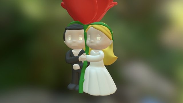 Loveis Flower2 3D Model