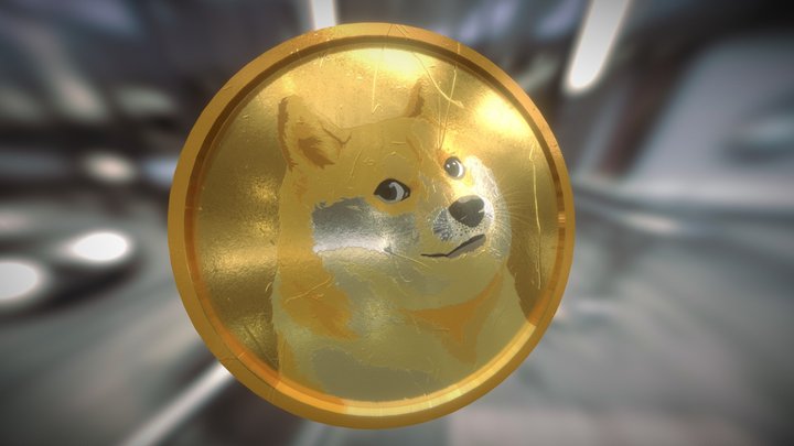 Dogecoin 3D Model