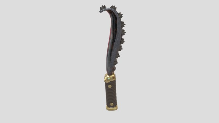 Machete "Prehispanico" 3D Model