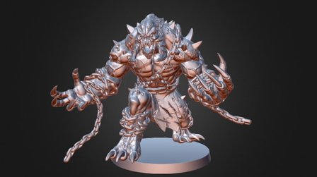 Sword & Sorcery - Troll (Master Enemy) 3D Model