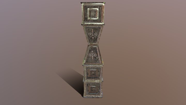 Strange Pillar 3D Model
