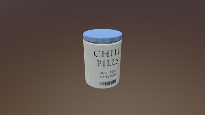 Chill Pills 3D Model