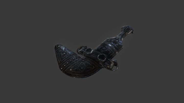 Al Saidi Khanjar 3D Model