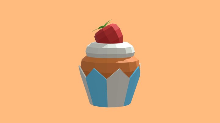 Cupcake 3D Model