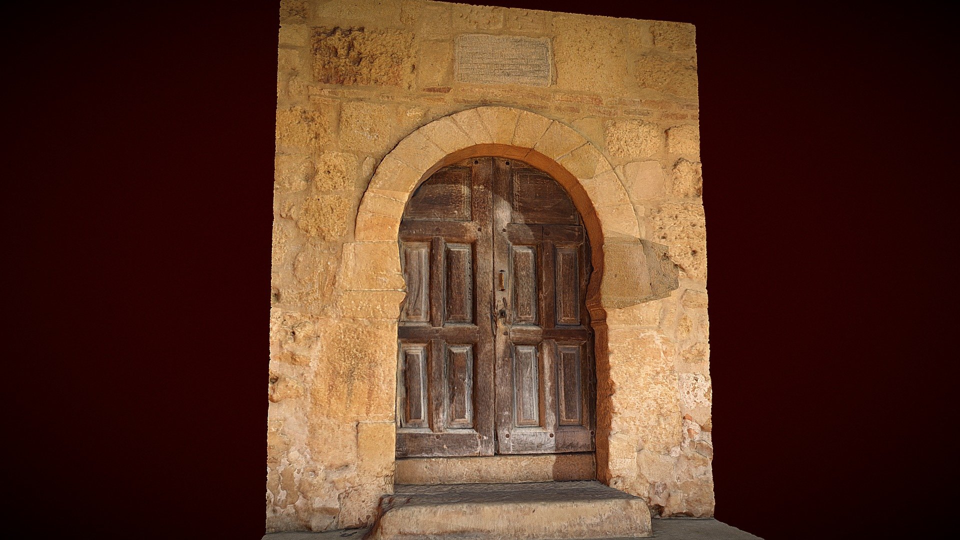 Pórtico. San Miguel de Escalada.