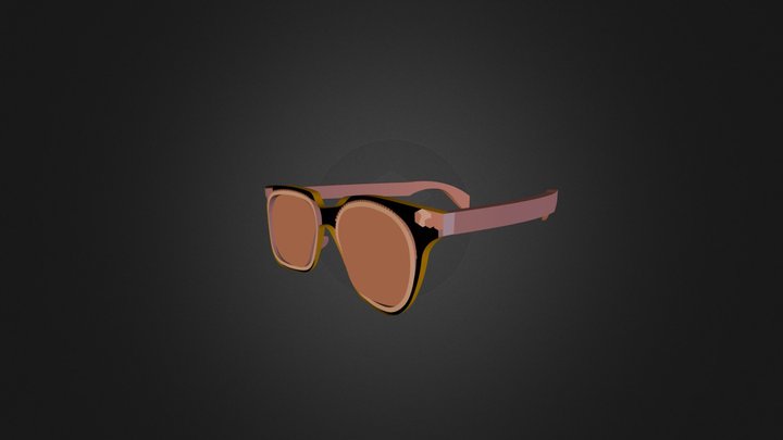 משקפיים 3D Model