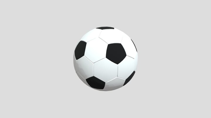 Football 3D Model