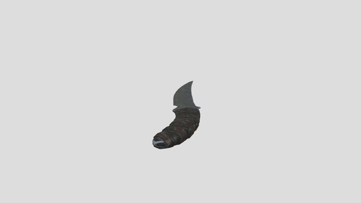 Cuchillo_low 3D Model