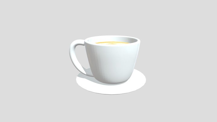 porcelain mug 3D Model