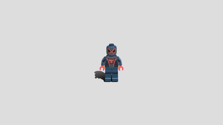 Lego miles morales model no rigg 3D Model