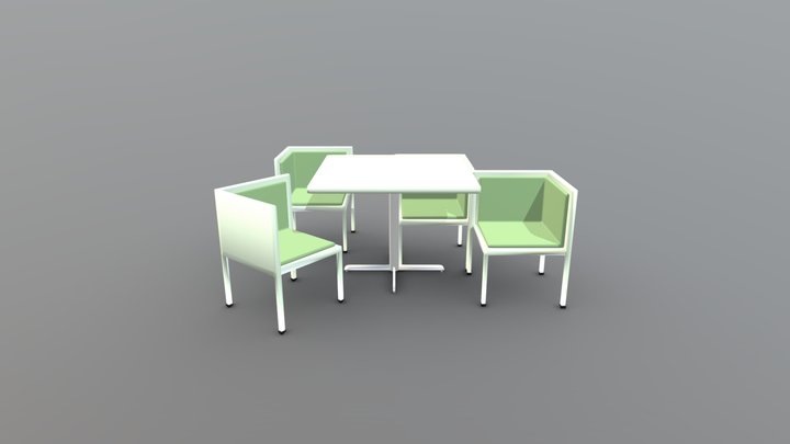 Modern Minimalis Chair Ideas 3D Model