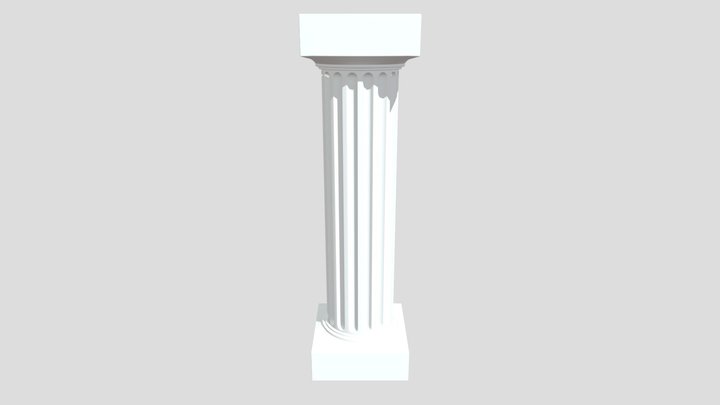 6 1 Perry Column 3D Model
