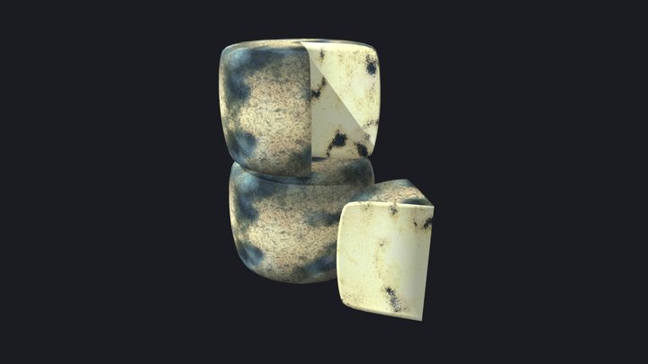 BlueCheeseWheelAndSlices