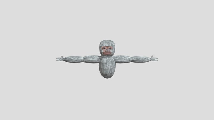 Gorilla-tag-fangame-player-model-comes-w-rig 3D Model