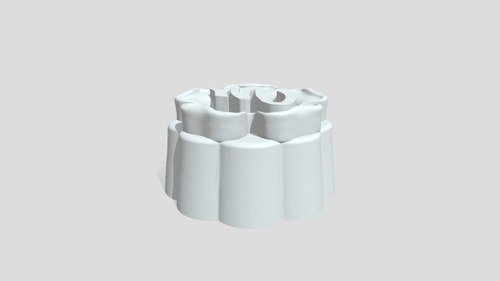 10RoseMold02-theCup_002 3D Model