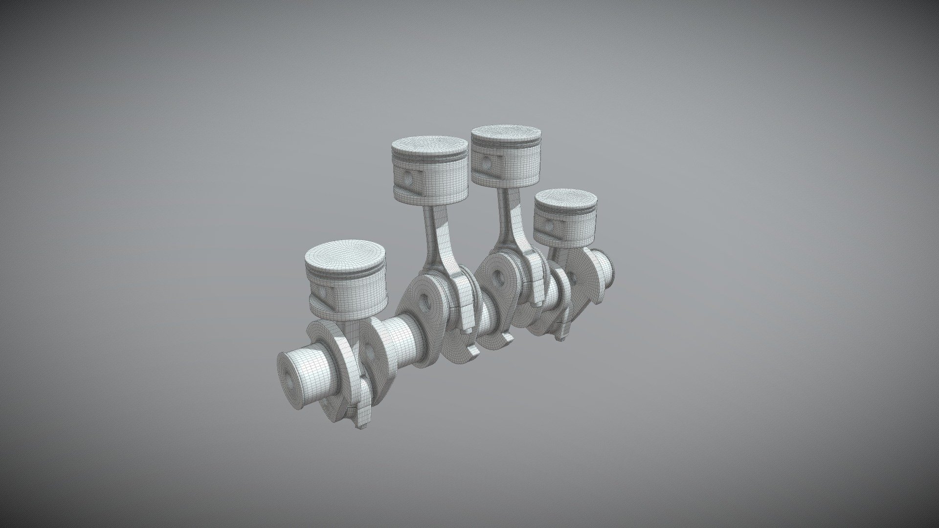 Crankshaft Baked Anim / Anim Vilebrequin