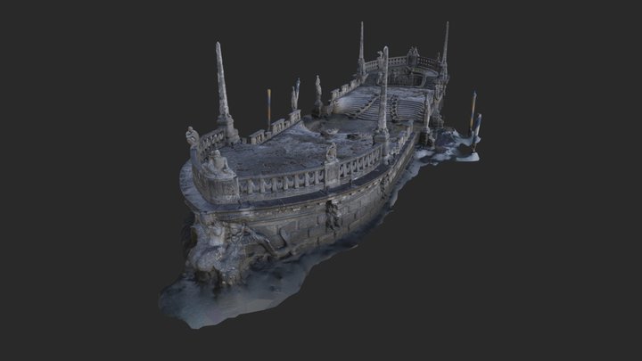 Barge 2017 3D Model