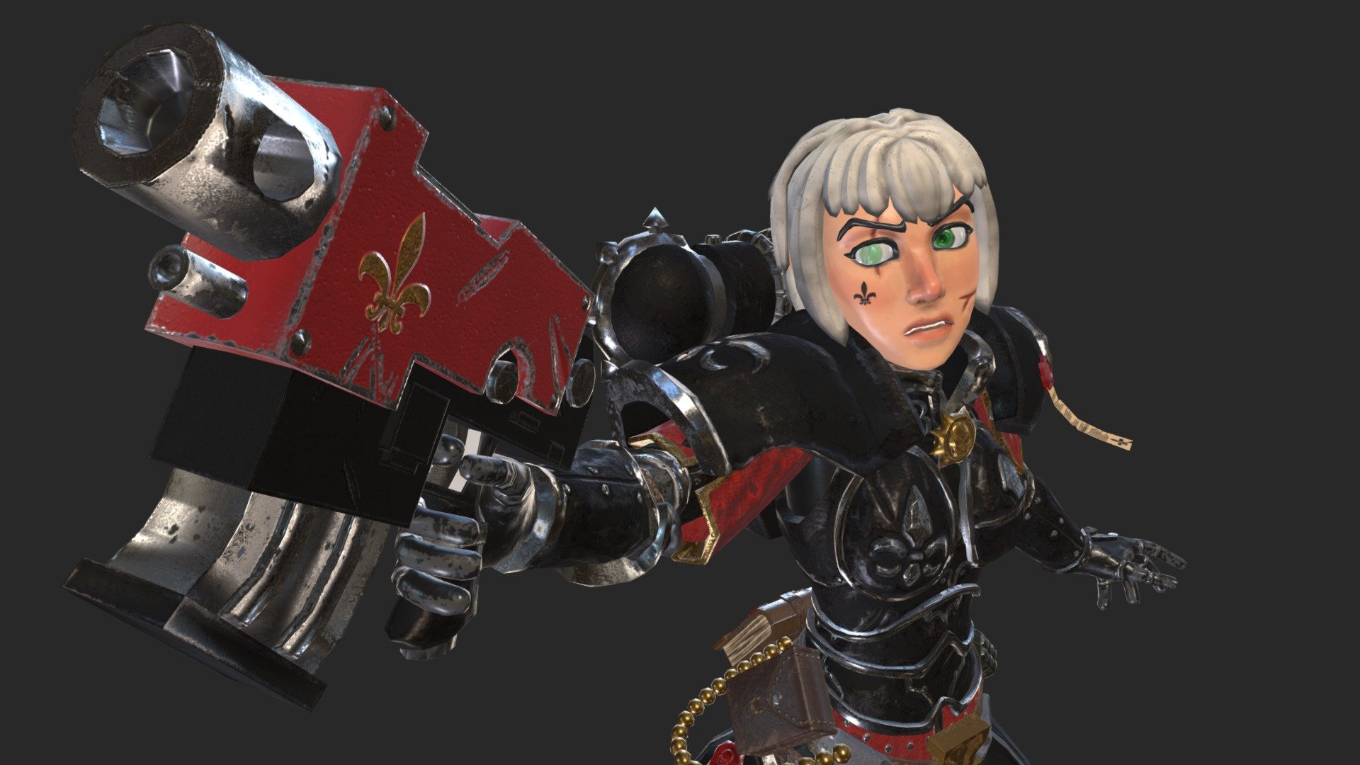 adepta sororitas fan art 3d model by antharias antharias caf7022 sketchfab sketchfab