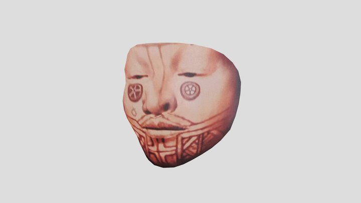 xavante tribe 3D Model