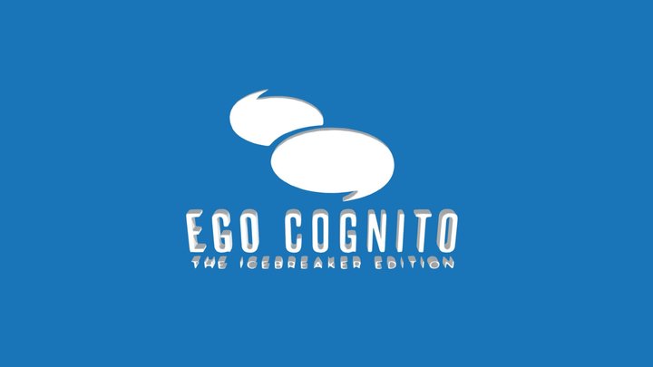 Ego Cognito Logo 3D 3D Model