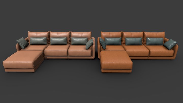 Commune - Laurent 2L-Shape Model Test 3D Model