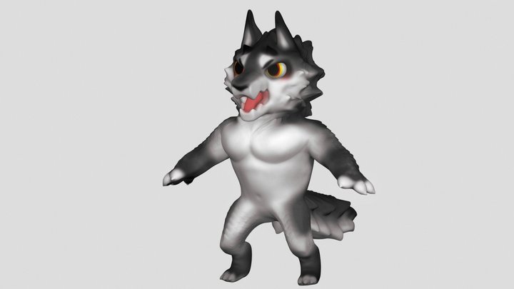 Chibi Good boi 3D Model