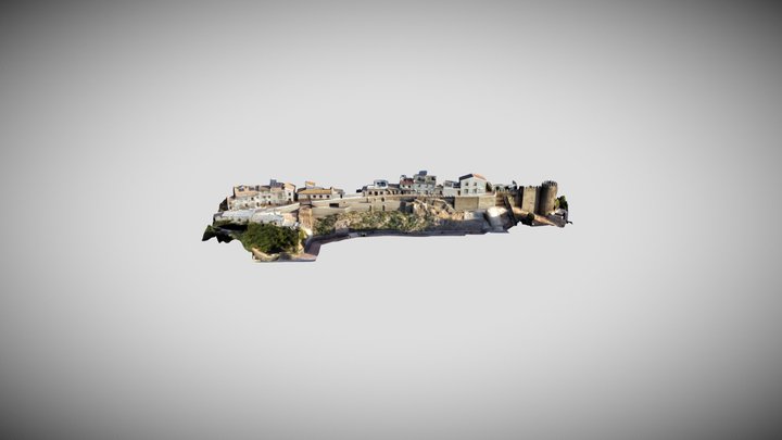 RESTAURACIÓN MURALLA BARRIO DE LA VILLA 3D Model