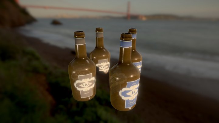 [TF2 HD] Bottle Pack 3D Model