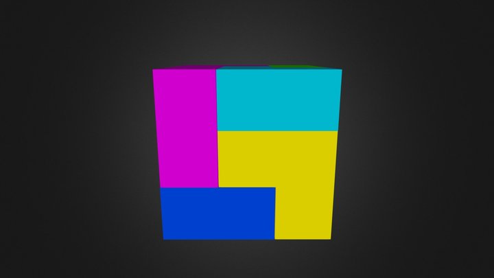 Puzzle Cube 3D Model
