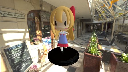 Mikan Custom Chibi Nendoroid 3D Model